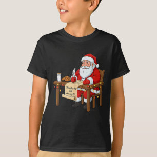Naughty List Aids Say 67 Christmas Meme  T-Shirt