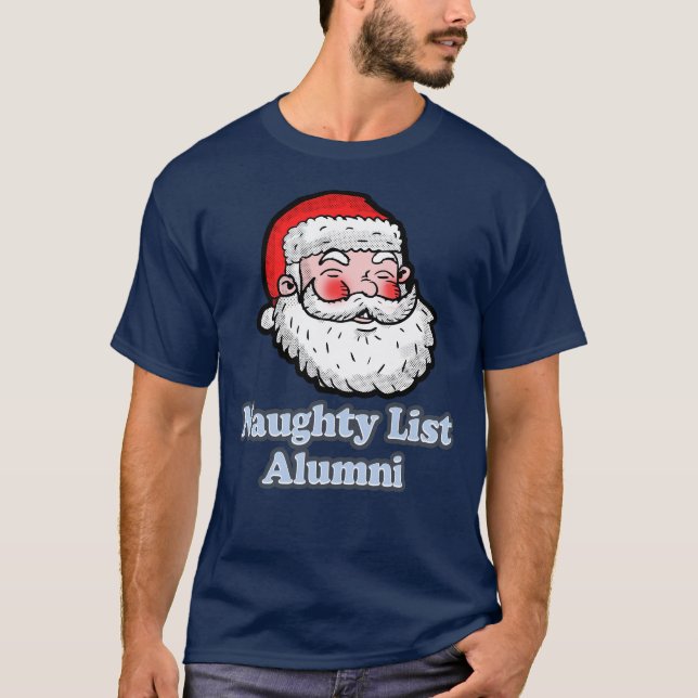 Naughty List Alumni T-Shirt (Front)