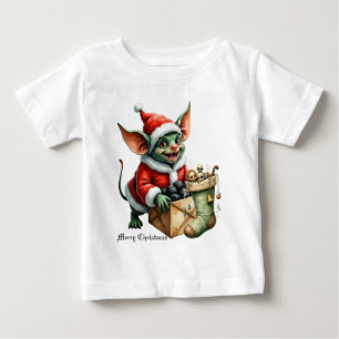 Naughty List Delivery: The Goblin Clause Chronicle Baby T-Shirt