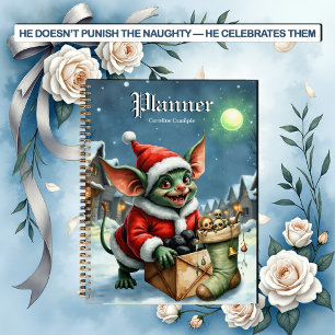Naughty List Delivery: The Goblin Clause Chronicle Planner