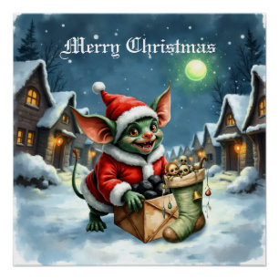 Naughty List Delivery: The Goblin Clause Chronicle Poster