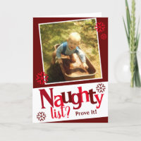 Naughty List? Funny Photo