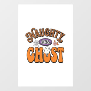 Naughty Little Ghost Vintage Halloween Shirt Desig