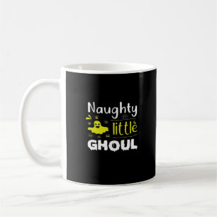 Naughty Little Ghoul Funny Halloween Design Coffee Mug