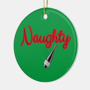 Naughty Nice Christmas Tree Ornament