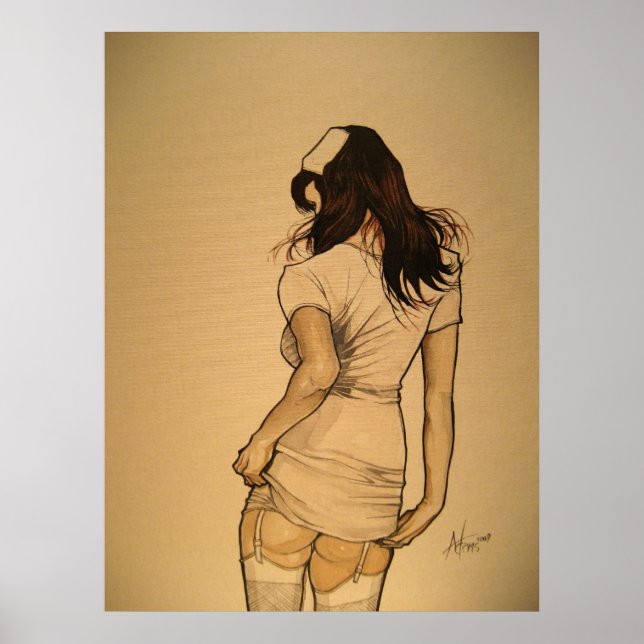 Naughty Nurse Poster (Front)