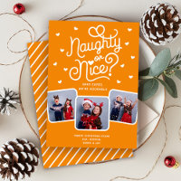 Naughty or Nice Funny Cute Sibling Family 3 Photo 