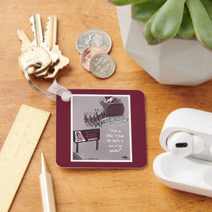 Naughty Or Nice Key Ring