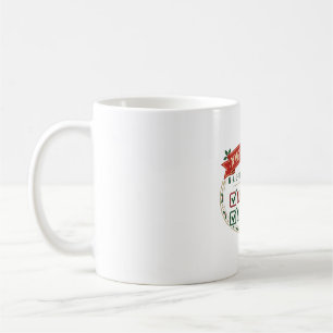 Naughty or Nice List Christmas Typography Coffee Mug