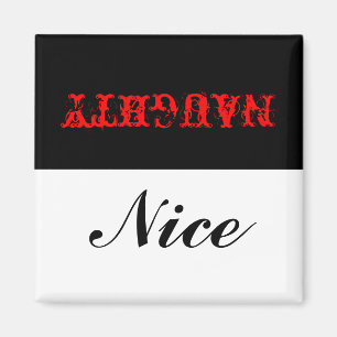 Naughty or Nice? Magnet