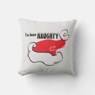 Naughty or Nice Santa Hat Cushion