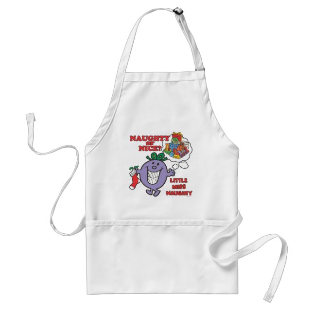 Naughty Or Nice? Standard Apron (Front)