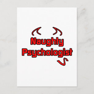 Naughty Psychologist Postcard