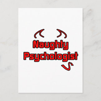 Naughty Psychologist Postcard