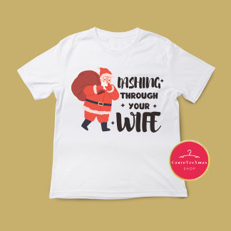 Naughty Santa Christmas Funny Quote Sweatshirt