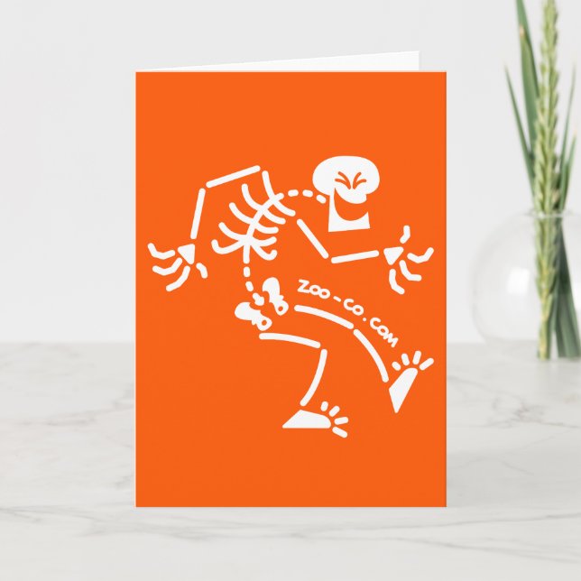Naughty Skeleton Card (Front)