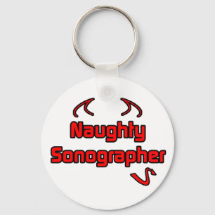 Naughty Sonographer Key Ring