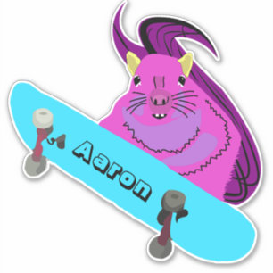 Naughty Squirrel #126 Skateboarding