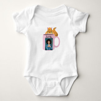 Naughty Squirrel #135 Baby Coffee Bodysuit