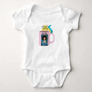 Naughty Squirrel #168 Baby Coffee Bodysuit