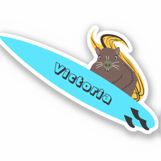 Naughty Squirrel #1699 Surfing (Front)