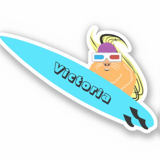 Naughty Squirrel #1785 Surfing (Front)