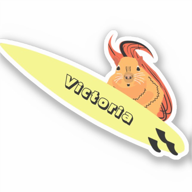 Naughty Squirrel #1792 Surfing (Front)