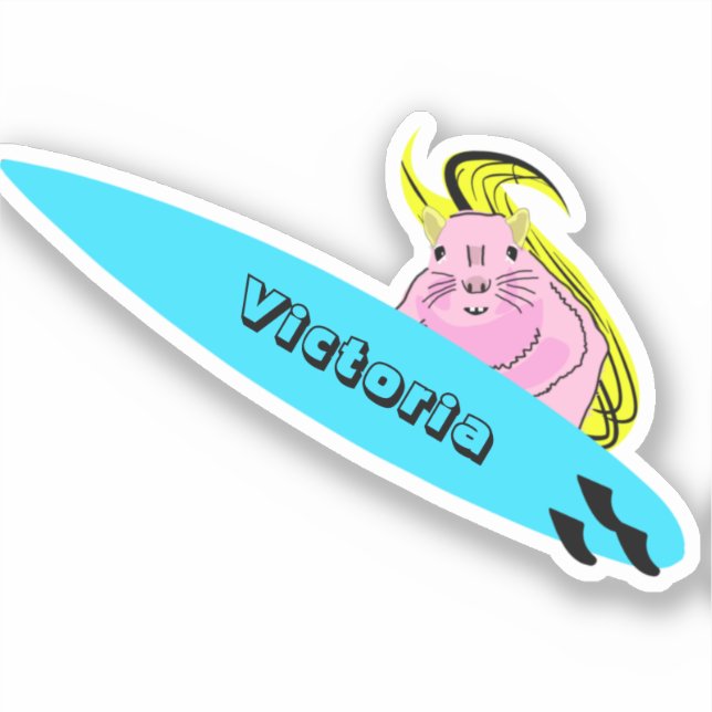 Naughty Squirrel #1902 Surfing (Front)