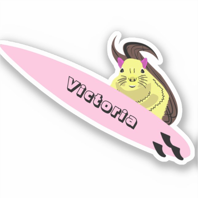 Naughty Squirrel #1910 Surfing (Front)