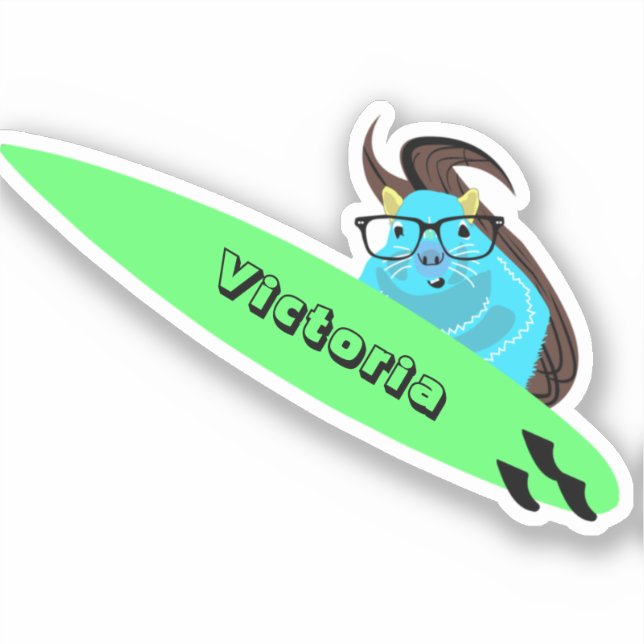 Naughty Squirrel #1988 Surfing (Front)