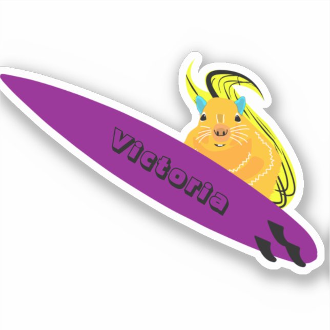 Naughty Squirrel #2054 Surfing (Front)