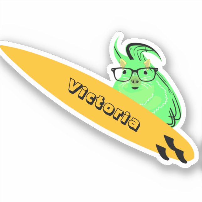 Naughty Squirrel #2325 Surfing (Front)