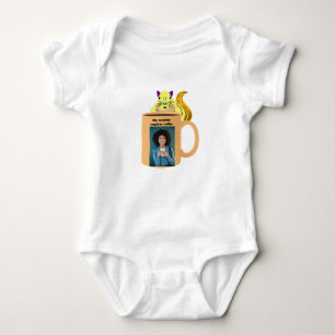 Naughty Squirrel #275 Baby Coffee Bodysuit