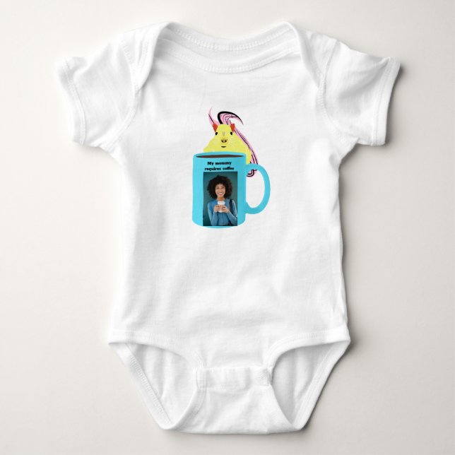 Naughty Squirrel #287 Baby Coffee Bodysuit (Front)