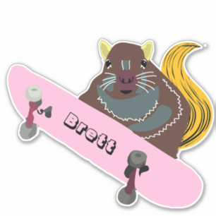 Naughty Squirrel #291 Brett Skateboarding