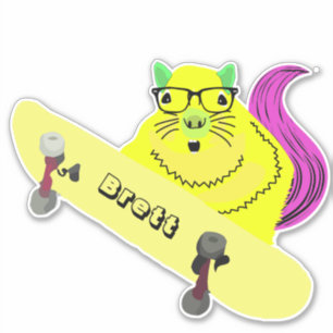 Naughty Squirrel #312 Brett Skateboarding