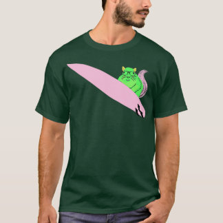 Naughty Squirrel 361 Surfing T-Shirt
