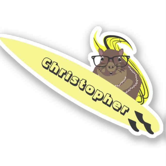 Naughty Squirrel #370 Surfing (Front)