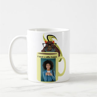 Naughty Squirrel #396 Coffee Human Mug