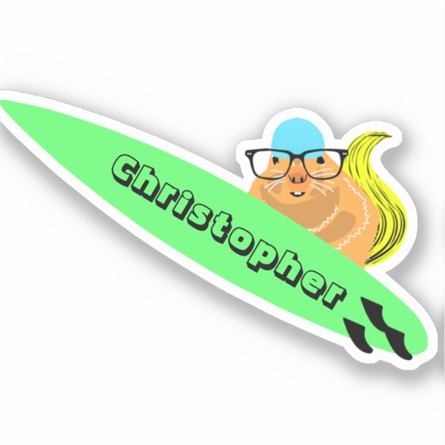 Naughty Squirrel #427 Surfing (Front)