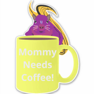 Naughty Squirrel #449 Coffee Cup