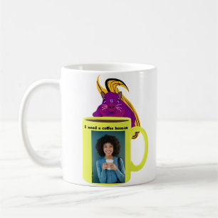 Naughty Squirrel #449 Coffee Human Mug