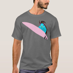 Naughty Squirrel 459 Surfing T-Shirt
