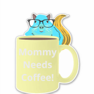 Naughty Squirrel #529 Coffee Cup