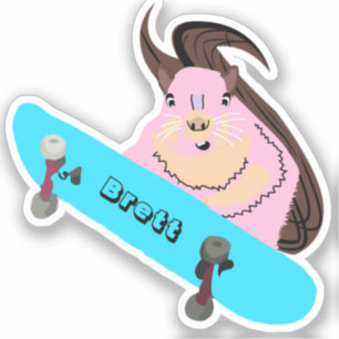 Naughty Squirrel #537 Brett Skateboarding