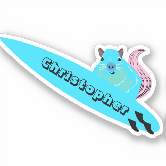 Naughty Squirrel #580 Surfing (Front)