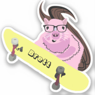 Naughty Squirrel #647 Brett Skateboarding