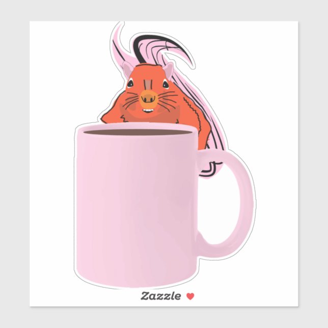 Naughty Squirrel #661 (Sheet)