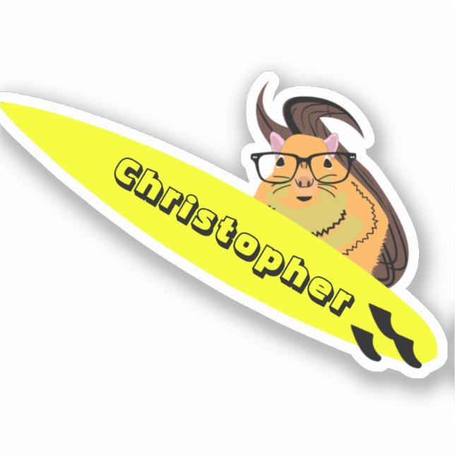 Naughty Squirrel #676 Surfing (Front)