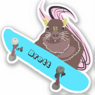 Naughty Squirrel #688 Brett Skateboarding